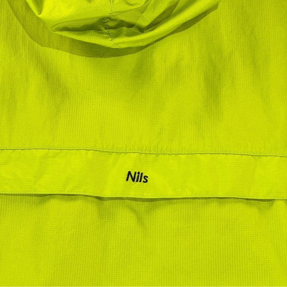 Nils Anorak Pullover Utility Nylon Hooded Jacket Green Size 14 - Picture 11 of 15